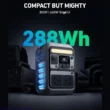 Anker SOLIX C300(AC PLUG)Portable Power Stationمدل A1722