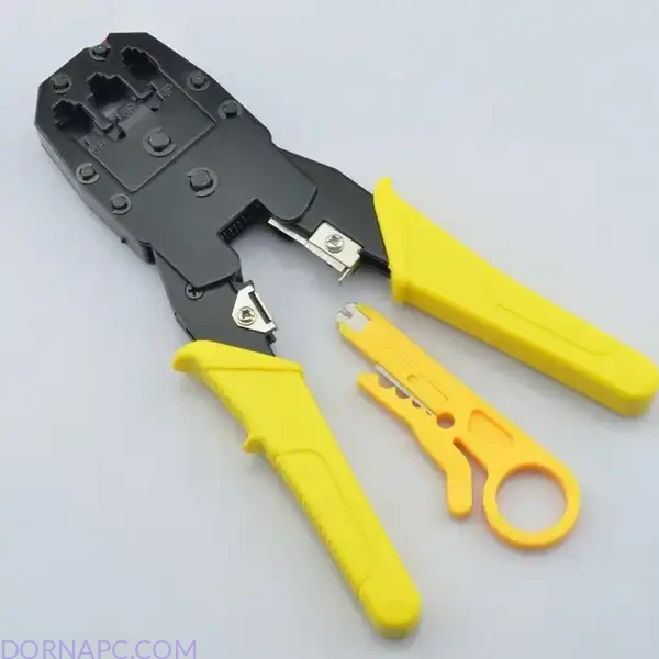 HT-315, Crimping Tool, RJ45, RJ11, RJ12, Network Tool, Crimper, LAN Tool, Cable Stripper, Network Installation
