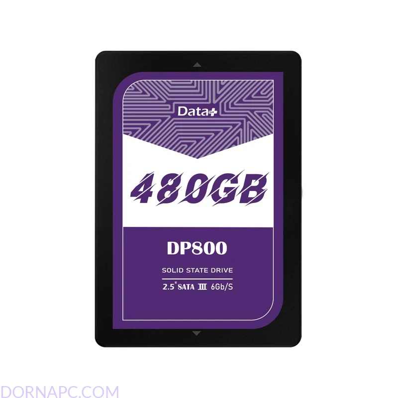 اس اس دی اینترنال دیتا پلاس مدل SSD DATA PLUS DP800 480GB ظرفیت 480 گیگابایت