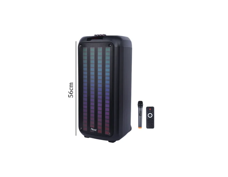 اسپیکر چمدانی رویال ROYAL RSP-820 میکروفون دار 40 وات