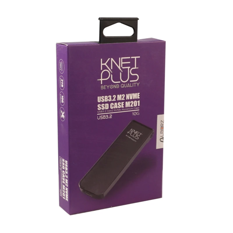 باکس هارد کی نت پلاس مدل KNET PLUS SSD CASE KP-M201