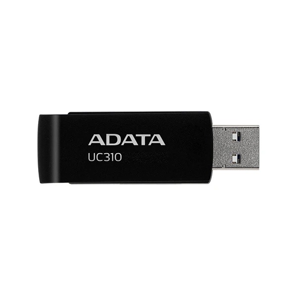 فلش مموری ای دیتا مدل UC310 ظرفیت 128 گیگابایت، سرعت خواندن تا 100 مگابایت بر ثانیه، سازگار با ویندوز، مک و لینوکس، طراحی ساده و وزن 9 گرم