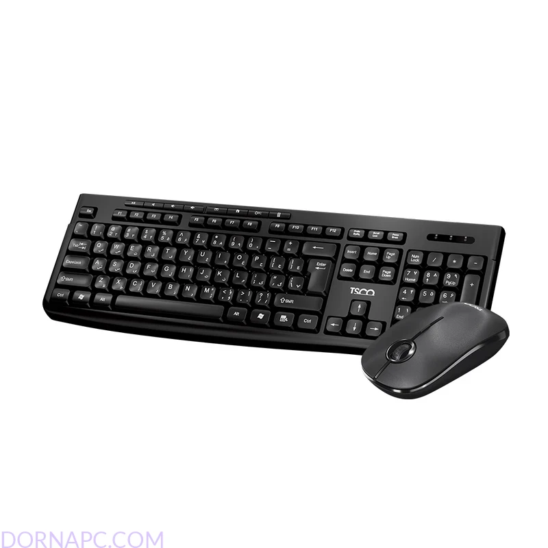 ماوس و کیبورد بی سیم تسکو مدل TKM 7027W