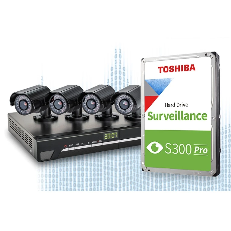 هارد اینترنال توشیبا مدل TOSHIBA HDD SURVEILLANCE S300 Pro MD10ADA10TV 10TB