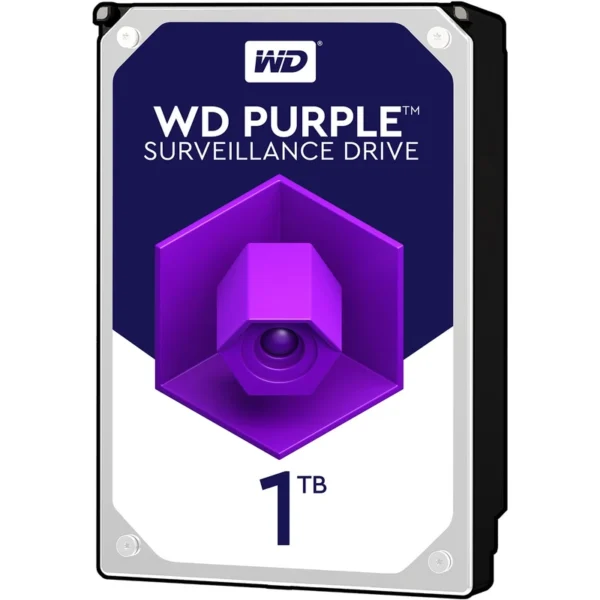 هارد اینترنال وسترن دیجیتال NEW مدل WesternDigital PURPLE HDD 1TB بنفش