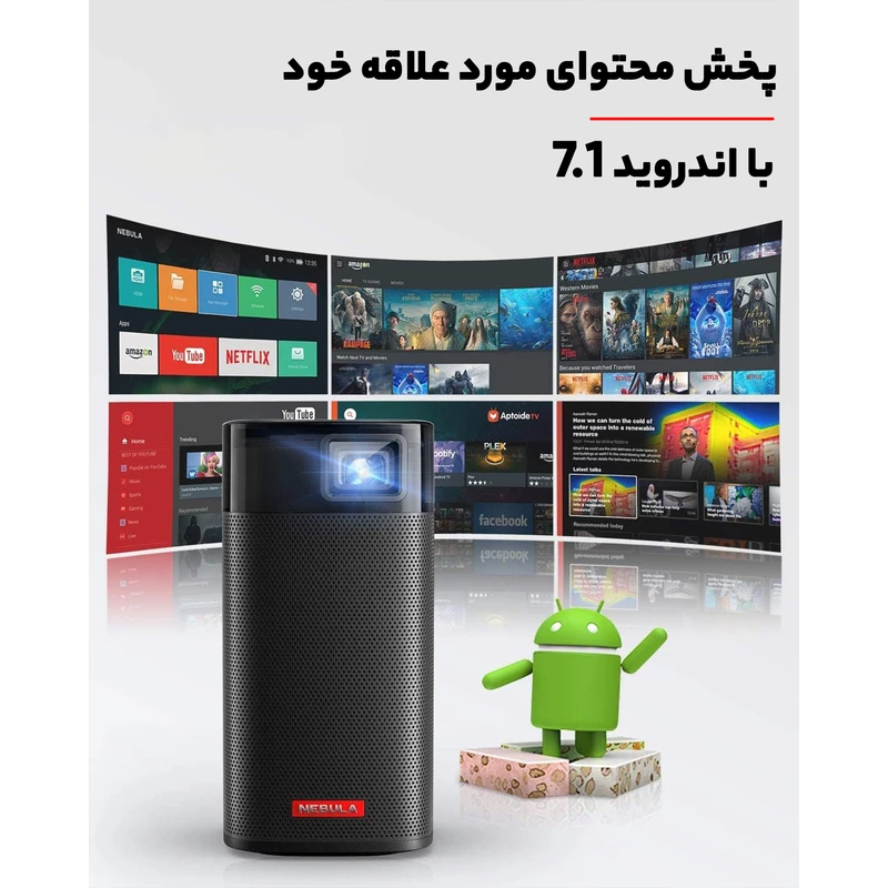 ویدئو پروژکتور نبولا انکر مدل ANKER D2410311 NEBULA9