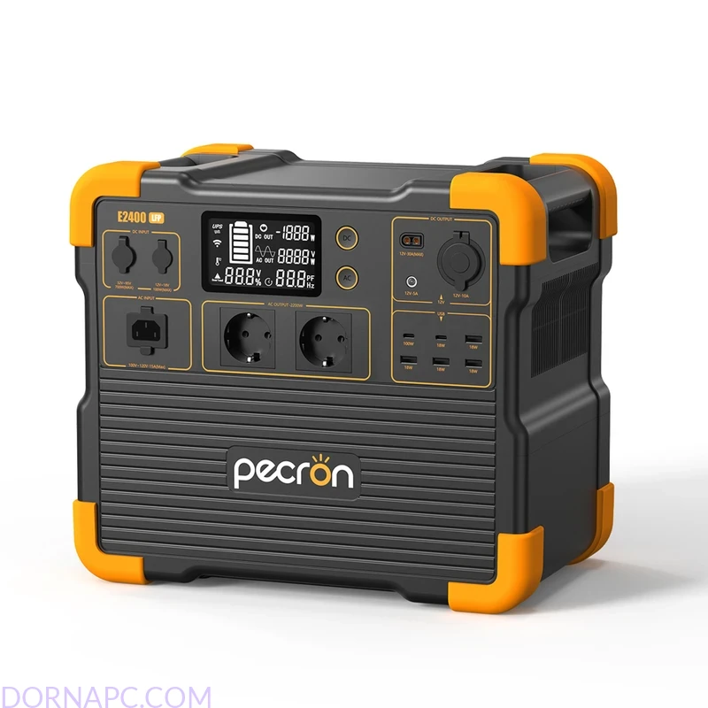 پاوراستیشن پکرون مدل Pecron E2400LFP ظرفیت 2048Wh توان 2400 وات