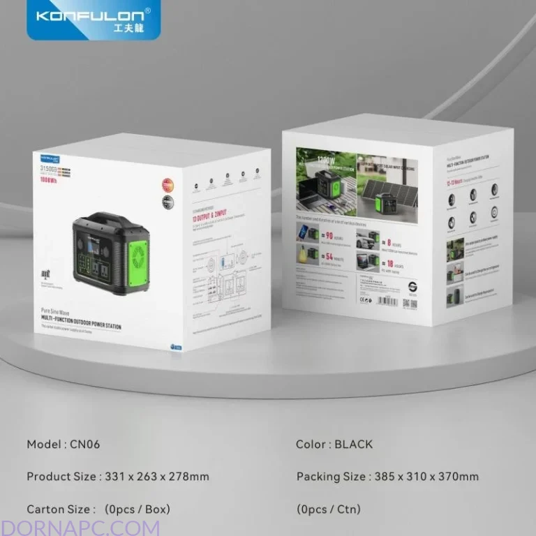 پاوراستیشن کانفلون مدل KONFULON CN06 MULTI-FUNCTION