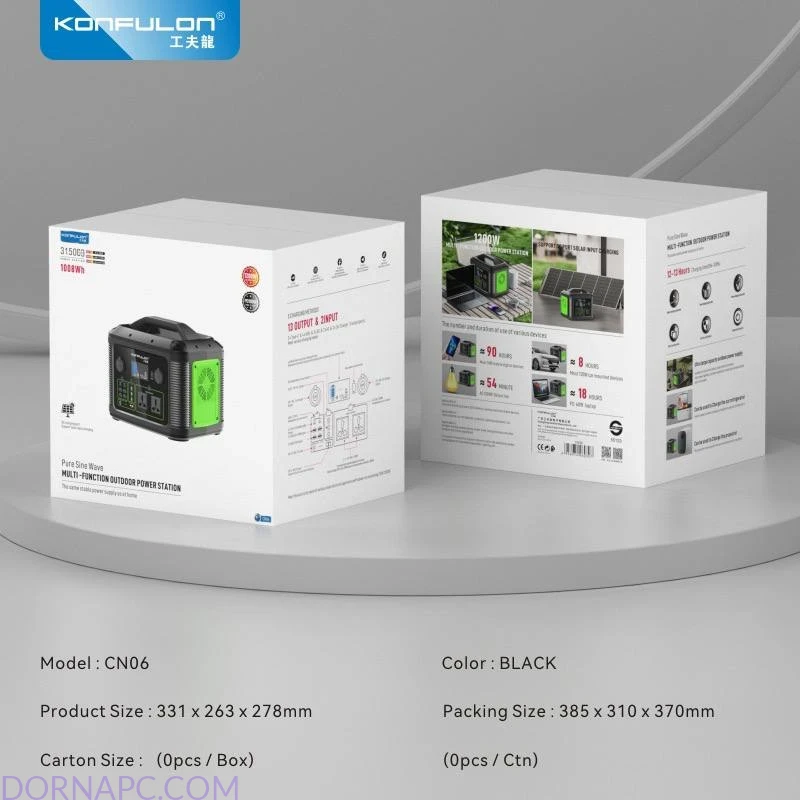 پاوراستیشن کانفلون مدل KONFULON CN06 MULTI-FUNCTION