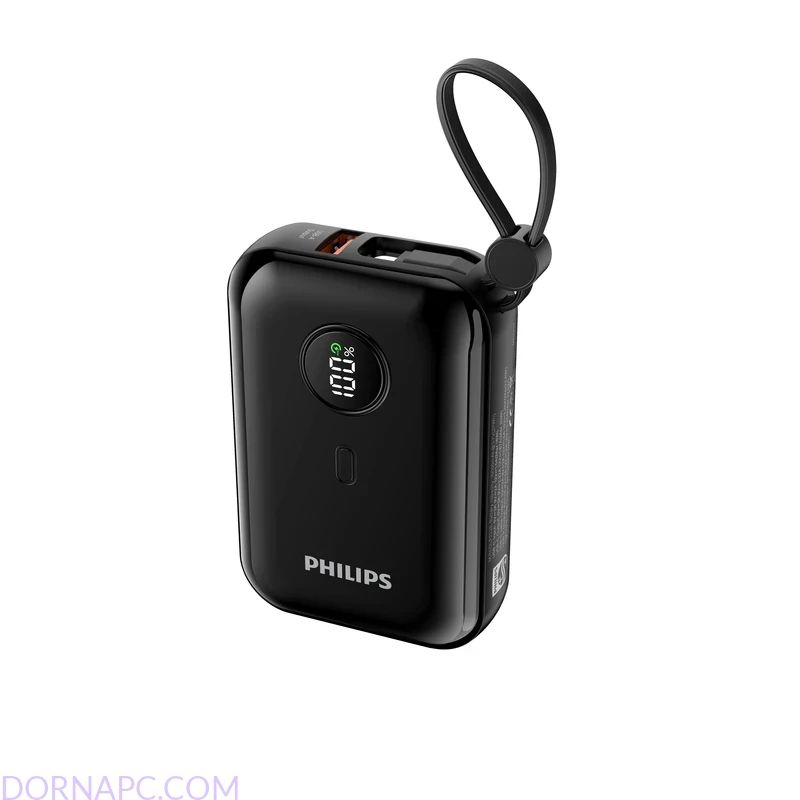 پاوربانک فیلیپس مدل PHILIPS DLP2228CW 10000mAh 22.5W سفید