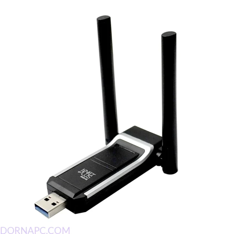 توضیحات کوتاه کارت شبکه بی سیم KNET Plus KP-W1804 یک دانگل USB 3.0 قدرتمند با فناوری Wi-Fi 6 و سرعت انتقال اطلاعات تا 1800 مگابیت بر ثانیه است. این محصول با دو آنتن خارجی، پشتیبانی از فرکانس‌های 2.4 و 5 گیگاهرتز، برد مناسب تا 50 متر و سازگاری با ویندوز، مک و لینوکس، گزینه‌ای ایده‌آل برای ارتقای شبکه لپ‌تاپ و کامپیوترهای رومیزی محسوب می‌شود.