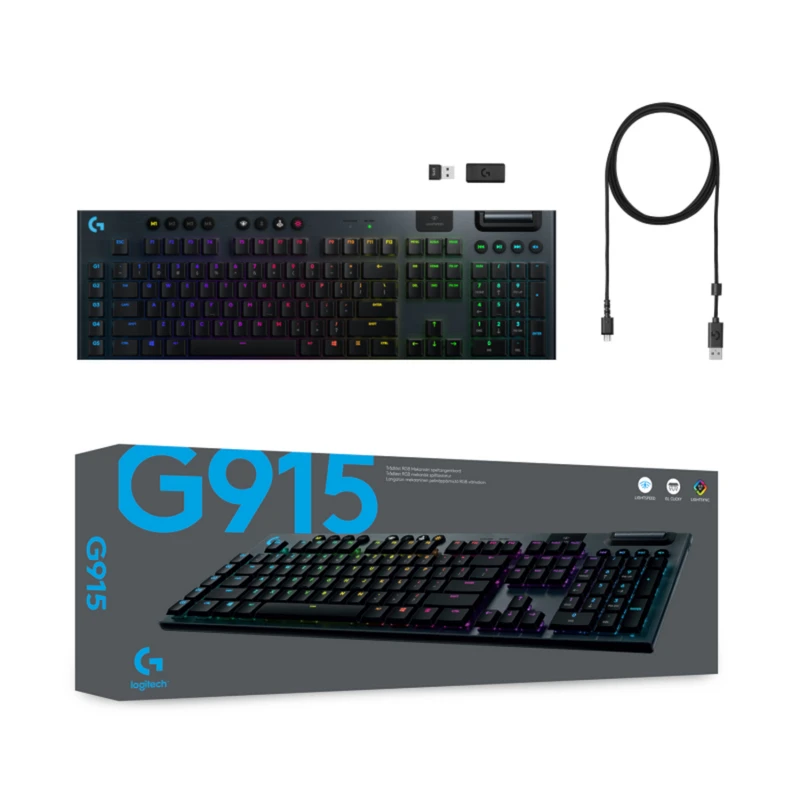 کیبورد مخصوص بازی لاجیتک مدل G915 LIGHTSPEED