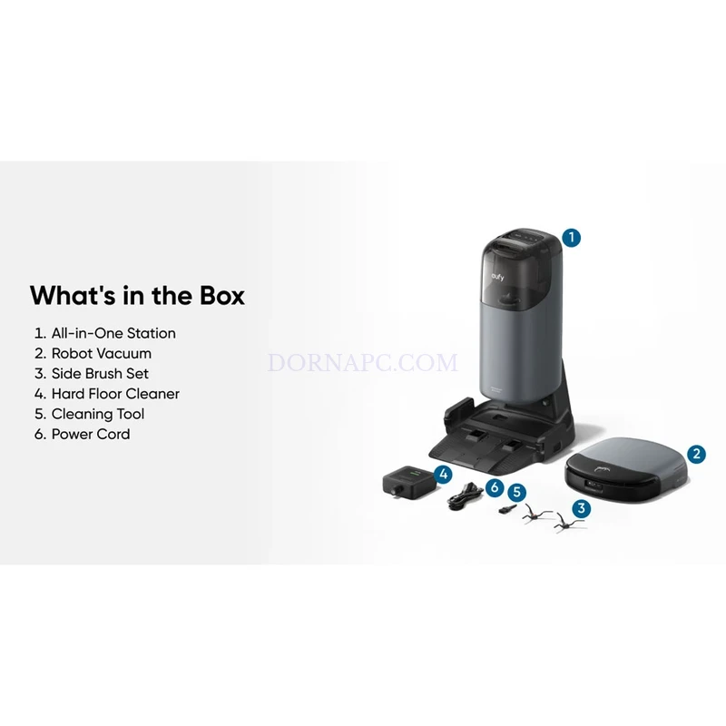 محصولی که میخوای رو پیدا نکردی؟ جارو هوشمند رباتیک انکر یوفی مدل Anker eufy Omni S1 T2071G12
