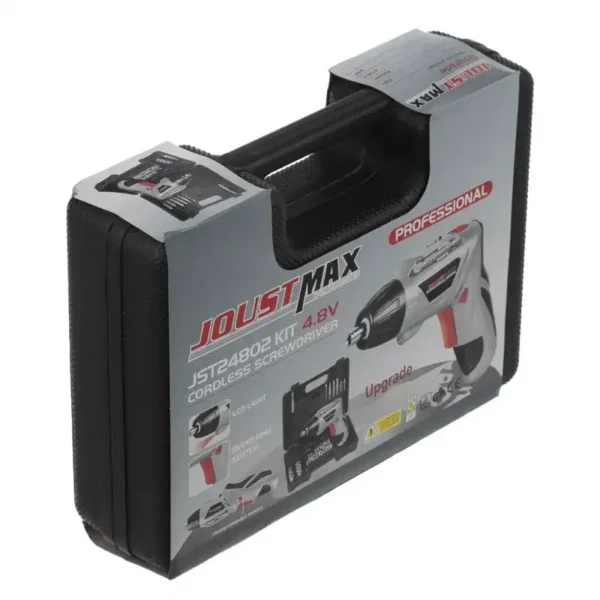 ست پیچ گوشتی شارژی جاست مکس مدل JOUST MAX JST24802 با 40+ سری