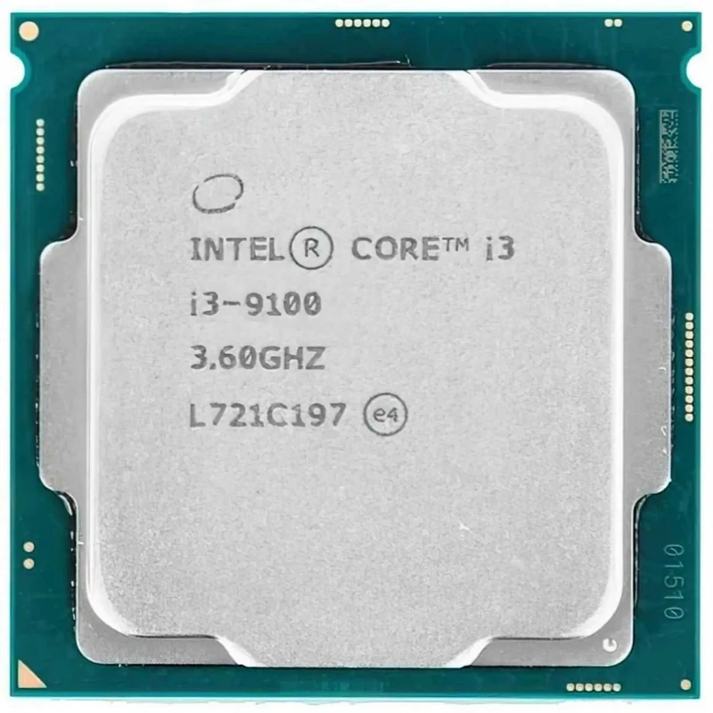 پردازنده اینتل مدل Intel Core i3 9100 CPU1