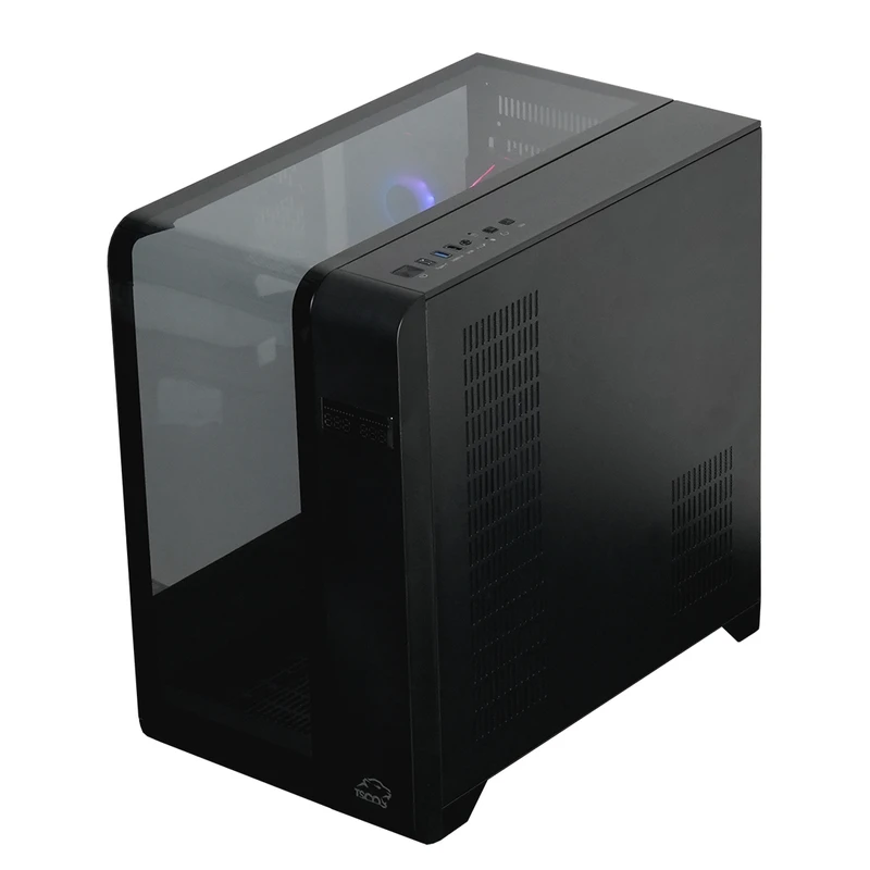 معرفی کیس گیمینگ تسکو مدل GC4515 Odin با رنگ بدنه مشکی و سفید، نمادی از شکوه، قدرت و طراحی مدرن است. این کیس با الهام از ساختار انقلابی کیس‌های آکواریومی، از شیشه حرارت‌دیده ۵ میلی‌متری در سقف و پنل کناری استفاده کرده تا قطعات داخلی سیستم شما را مانند جواهری در یک ویترین لوکس به نمایش بگذارد. ویژگی منحصربه‌فرد این کیس، وجود یک نمایشگر ال‌سی‌دی هوشمند در پنل جلویی است که اطلاعات حیاتی سیستم مانند دمای قطعات و میزان مصرف منابع پردازنده و کارت گرافیک را به صورت لحظه‌ای نشان می‌دهد. سیستم خنک‌کنندگی Odin بسیار پیشرفته است. این کیس مجهز به ۴ فن ARGB پیش‌فرض است؛ شامل ۳ فن ۱۲۰ میلی‌متری با تیغه‌های معکوس در کنار مادربرد برای مکش حداکثری هوا و یک فن ۱۲۰ میلی‌متری در پشت برای خروج حرارت. طراحی تیغه‌های معکوس باعث می‌شود زیبایی نورپردازی فن‌ها بدون افت جریان هوا حفظ شود. این محصول تا ۷ فن و رادیاتورهای خنک‌کننده مایع تا ۳۶۰ میلی‌متر را پشتیبانی می‌کند. بدنه دو تکه کیس با فضای فوق‌العاده ۵۵ میلی‌متری در پشت برای مدیریت کابل‌ها، اسمبل سیستم را بسیار تمیز و آسان می‌کند. این کیس از کارت‌های گرافیک پرچمدار و غول‌پیکر تا طول ۴۱۰ میلی‌متر پشتیبانی کرده و پورت‌های پنل جلویی آن شامل USB 3.0، USB 2.0 و Type-C دسترسی سریعی را فراهم می‌کنند. فیلترهای گردوغبار کشویی در کف نیز تمیزکاری سیستم را ساده‌تر از همیشه کرده‌اند. اگر به دنبال کیسی خاص، هوشمند و پرقدرت هستید، مدل Odin بهترین انتخاب برای شماست. بستن مشخصات مشخصات فیزیکی ابعاد ۴۴۳*۲۸۰*۴۴۰ میلی‌متر وزن ۵۴۰۰ کیلوگرم جنس بدنه کیس فلز-شیشه فرم طراحی بدنه کیس آکواریومی (پنل نمای داخل سه طرفه) فرم فاکتور کیس Mid Tower سازگاری با مادربرد ATX microATX Mini-ITX حداکثر ارتفاع خنک‌کننده پردازنده ۱۵۷ میلی‌متر حداکثر طول کارت گرافیک ۴۱۰ میلی‌متر محل نصب پاور پایین-پشت حداکثر طول پاور قابل نصب ۲۴۰ میلی‌متر فرم فاکتور پاور قابل نصب ATX PS۲ تعداد جایگاه اسلات توسعه ۷ عدد ساختار ذخیره‌سازی تعداد جایگاه درایو 2.5 اینچی سه عدد تعداد جایگاه درایو 3.5 اینچی دو عدد عدد تهویه و خنک‌کننده تعداد کلی جایگاه فن ۷ عدد تعداد فن از پیش نصب‌شده ۴ عدد نورپردازی فن‌های از پیش نصب شده ARGB تعداد جایگاه فن در پنل جلویی بدون جایگاه فن تعداد جایگاه فن در پنل بالایی بدون جایگاه فن تعداد جایگاه فن در پنل پشتی ۳ عدد تعداد جایگاه فن در قسمت کناری ۳ عدد تعداد جایگاه فن در قسمت پایینی (کف) ۱ عدد توضیحات تکمیلی جایگاه‌های فن دارای ۳ عدد فن ARGB PWM اینفینیتی با تیغه معکوس (پره) که در کنار مادربورد به صورت پیش فرض نصب شده است که زیبایی اینفینیتی را با جریان هوای ورودی حداکثری ترکیب کند. دارای ۱ عدد فن ARGB PWM اینفینیتی در پشت کیس نصب شده است که هوای کیس را به سمت خارج هدایت می کند. دارای هاب قالب دار می باشد. قابلیت نصب رادیاتور واترکولینگ (خنک‌کننده مایع) تا ابعاد ۳۶۰ میلی‌متر جایگاه‌های نصب رادیاتور واترکولینگ (خنک‌کننده مایع) پشت کنار پایین (کف) درگاه‌های ارتباطی پنل جلویی تعداد پورت USB 3.2 Type-C ۱ تعداد پورت USB 2.0 ۱ تعداد پورت USB 3.0 یک عدد تعداد جک 3.5 میلی‌متری ۱ مشخصات کلی کاربری کیس گیمینگ قابلیت‌های کیس مانیتور جانبی سیستم مدیریت کابل فیلتر گرد و غبار حسگر دما کنترل دیجیتالی سرعت فن‌های از پیش نصب‌شده ( ۴-PinPWM) اسلات توسعه عمودی اقلام همراه کیس دفترچه راهنما پیچ‌های نصب هاب کنترل کننده نورپردازی پایه‌های نصب درایو SSD / HDD مشخصات تکمیلی دارای LCD برای نشان دادن میزان استفاده لحظه ای از قطعات و همچنین دمای لحظه ای قطعات به همراه نرم افزار اختصاصی برای مدیریت LCD / ضخامت فلز بدنه ۰.۵ میلیمتر / ضخامت شیشه ۵ میلیمتر / دارای فیلتر گرد و غبار کشویی در کف کیس و فیلتر گرد و غبار مگنتی در کنار کیس و پشت پاور / ۵۵ میلیمتر فضای مدیریت کابل