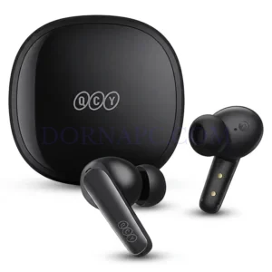 هدفون بلوتوثی QCY T13X | هندزفری بی‌سیم با ENC، میکروفون چهارگانه و USB-C
